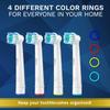 Toothbrush Heads Compatible with Oral B - 16 Pack Aster Toothbrush Head Compatible with Oral