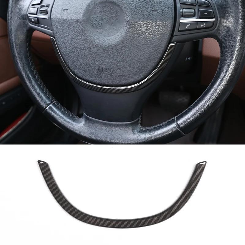 For BMW 5 Series F10 2011-2017 ABS Carbon Fiber Interior Kit Dashboard Console Gear Shift Panel Decoration Cover Trim Stickers