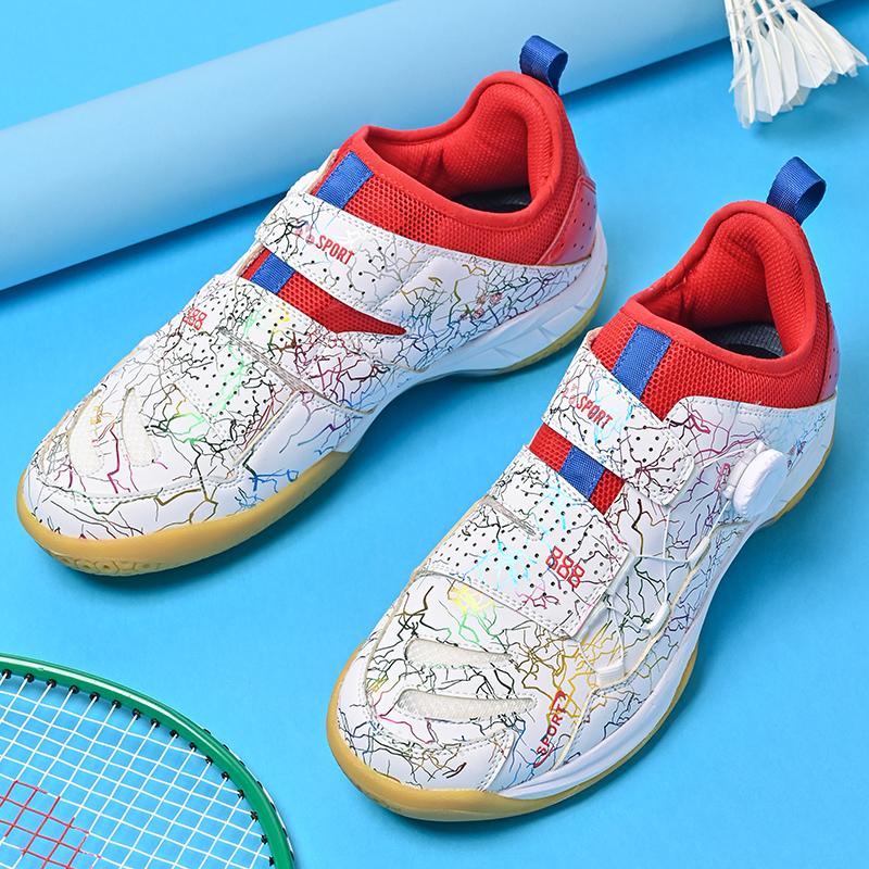 2024 Mens Badminton Shoes Casual Anti Slip Breathable Outdoor Running Training Shoes Field Sports Tennis Sneakers Men
