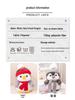 Adorable Winter Penguin Plush Toy in Cute Outfit - Perfect Children's Gift