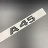 Glossy Black A Class A35 A45 V8 BITURBO TURBO 4MATIC+ Fender Trunk Tailgate Emblem Rear Badge for  W176 W177