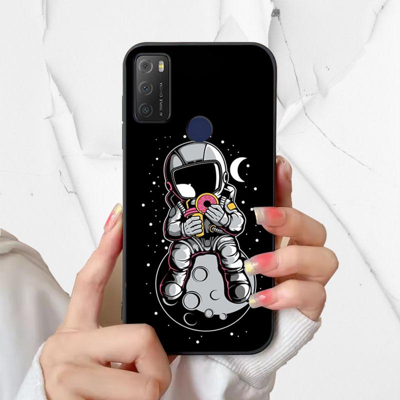 For Alcatel 1S 2021 Case 6025H 6025D Fashion Silicone Soft TPU Phone Cover For Alcatel 1 S 2021 1S(2021) Case Funda Coque Bumper