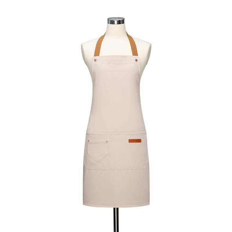 Waterproof Halter Apron Men's and Women's Kitchen Apron Salon Roast Mandiles Cleaning Nail Barbecue Scarf Cloak