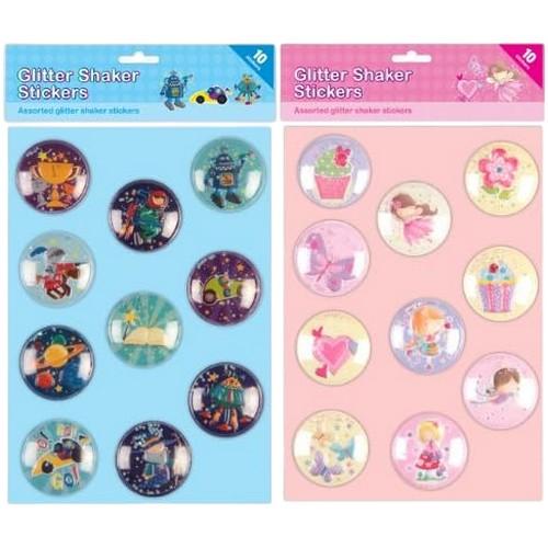 Kids Create Glitter Stickers