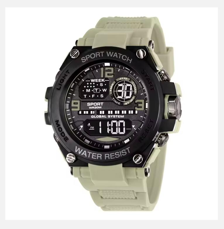 2025 Top Luxury Electronic Watch for Man Outdoor Sport Watch Stopwatch Waterproof Calendar Digital Clock 24355