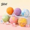Spa Bath Ball Salt with Surprise Toy Inside Fruity Floral Plants Extract Handmade Natural Sea Bubble Women Men SPA Gift