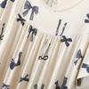 Women's V-Neck Modal Nightgown Dress - Plus Size, Lightweight, Indoor/Outdoor Wear for Spring & Summer
