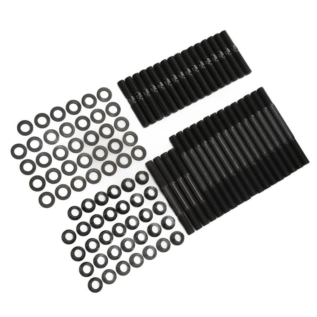 Cylinder Head Stud Kit 134‑4001 Replacement for Chevy Small Block SBC 265 267 350 383 400