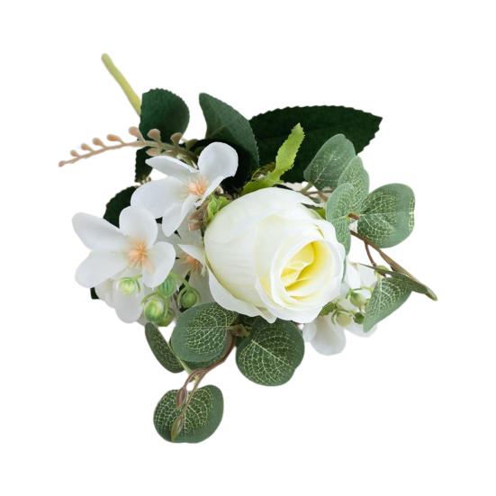 

Поддельные розы, реалистичные, долговечные, яркие, красивые, имитация одной ветки, розы для свадьбы шампанского