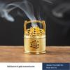 Auspicious Clouds Sandalwood & Agarwood Coil Incense for Indoor Aromatherapy - Long-lasting Deodorizing Incense Burner Censer