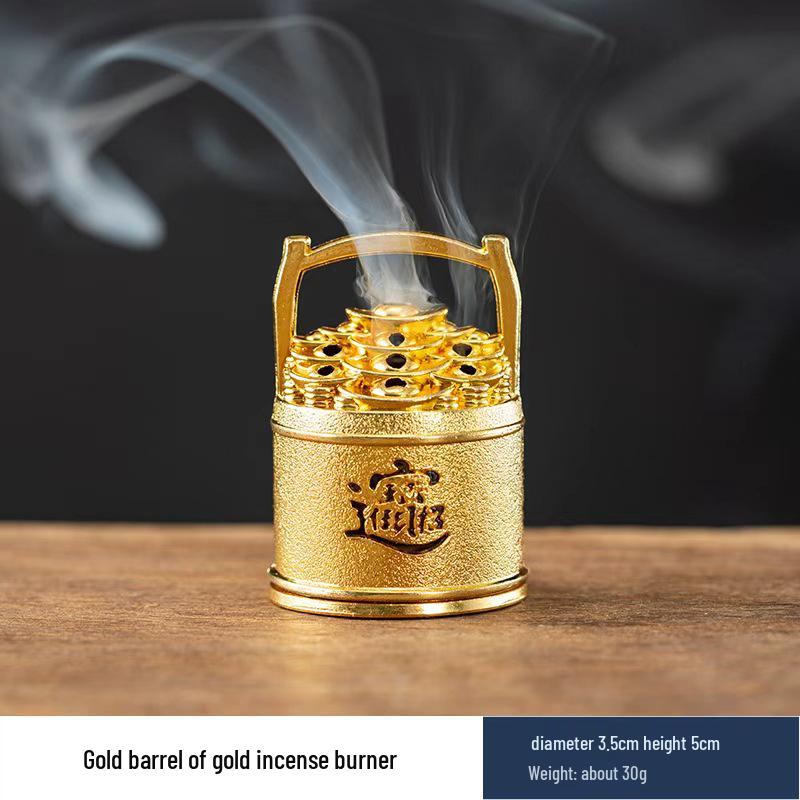 Auspicious Clouds Sandalwood & Agarwood Coil Incense for Indoor Aromatherapy - Long-lasting Deodorizing Incense Burner Censer