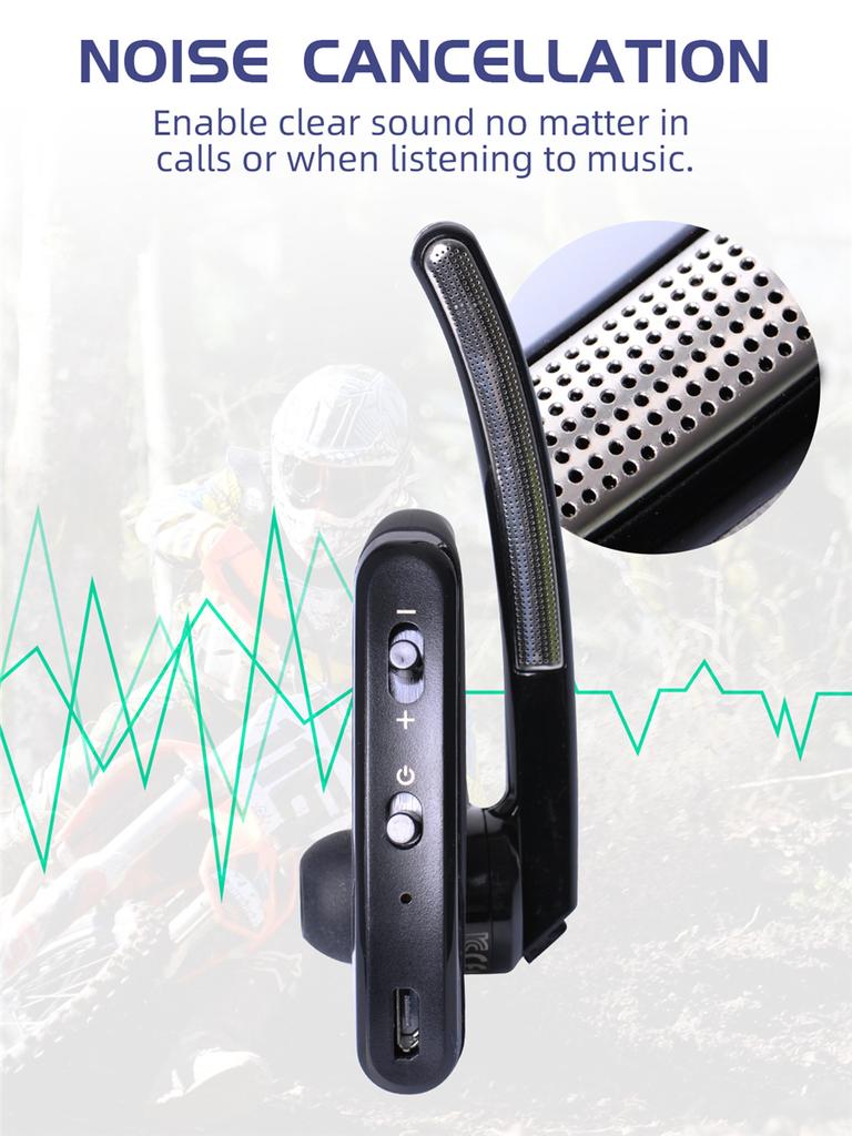 ყურსასმენი PTT Bluetooth ყურსასმენი რაცია Baofeng Kenwood TYT რადიოსთვის K პორტი