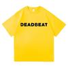 Tame Impala "Deadbeat" Унісекс Важка Бавовна Мінімалістичний Вуличний Одяг Жовта Оверсайз Зручна Модна Футболка