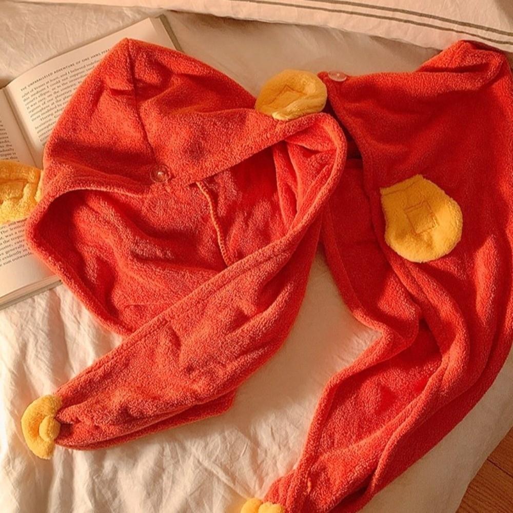 2PCS Super Absorbent God of Wealth Cap Quick-Drying Towel Cap Fashion Hair Drying Cap  Home Spa