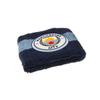 Manchester City FC Unisex Adult Crest bomullsarmband (Paket om 2)