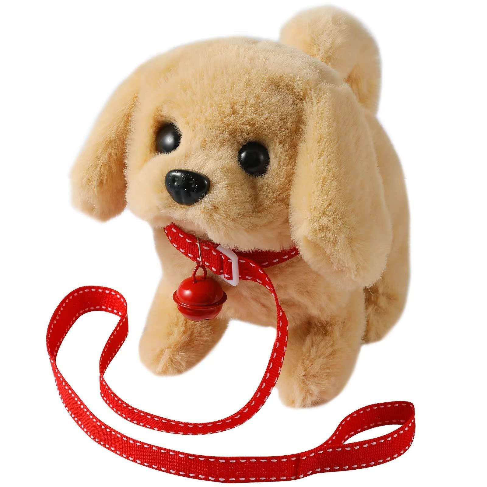 

Plush Electric Little Simulation Pet Can Walk, Bark, Move Its Mouth And Its Ears Long-haired Pet Toy One Size