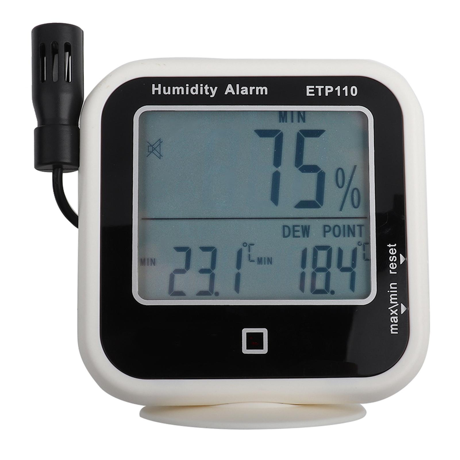 

ETP110 Digital ThermO Hygrometer Humidity Dew Point Meter for Home Laboratory