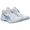 Asics Gel-Task 4 Mt Weiche Bequeme Langlebige High-Top Volleyballschuhe Damen Sneaker Weiß Blau 1072A105-102
