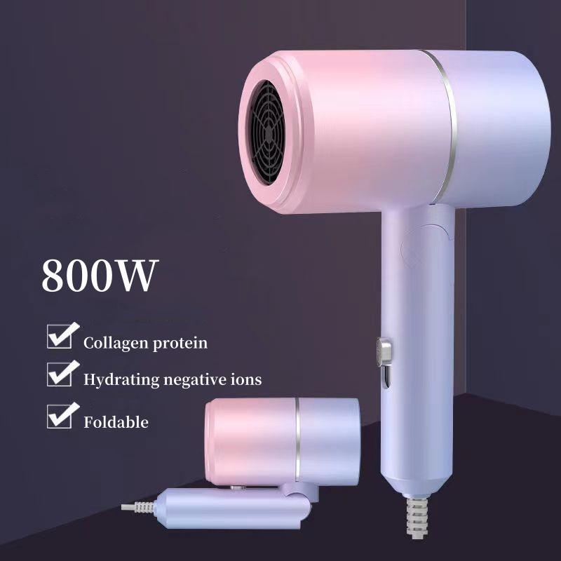 VR High-Speed Hair Dryer 1800W High-Power Blue Light Hair Care, Silent And Foldable Storage, Home Hair Salon Hair Dryer