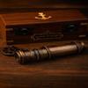 Nautical Brass Spyglass Telescope with Handcrafted Wood Box 40.64 Cm