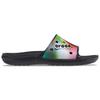 Crocs EVA Slide Slippers Unisex Multicolor Black 207557-0C4