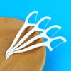 30 Dental Ultra-fine High-tensile Round Wire Disposable Dental Floss Sticks
