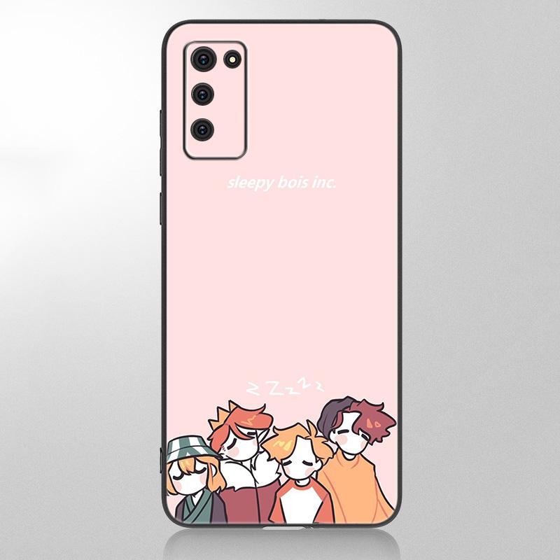 Dream Smp War Cartoon Case For Samsung Galaxy A12 A02S A22 A32 A52 A72 A71 A51 A41 A31 A21 A11 A50 A70 A10S A20S Black Cover