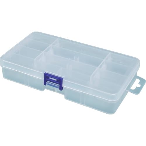 Ring Star Pocket Case, Clear, L165 x W95 x H30mm, with 6 Dividers, PC-162, Made in Japan
