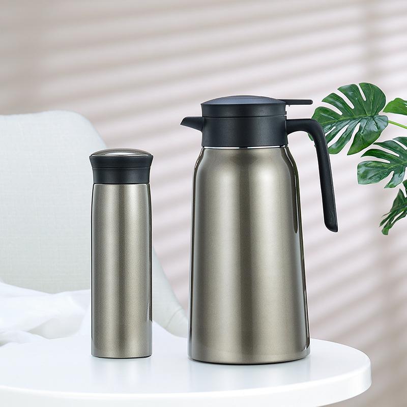 

Insulated Thermos Mug Stainless Steel Home Office Gift Box Keeps Drinks Cold for Hours 1.1L-2L