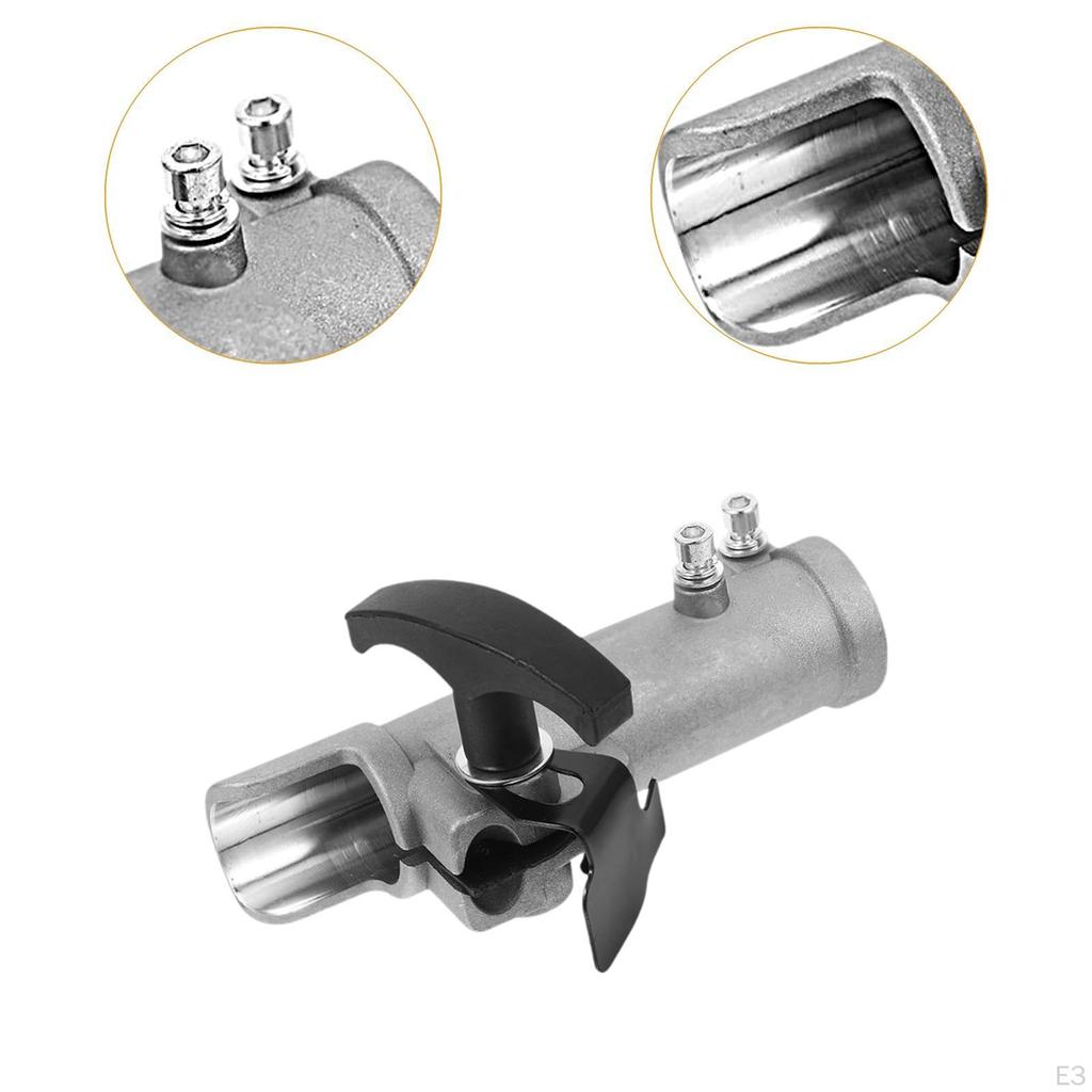 Accessorio di Giunzione per Asta di Estensione Tosaerba in Alluminio, Parti di Accoppiamento Decespugliatore, Connessione Universale