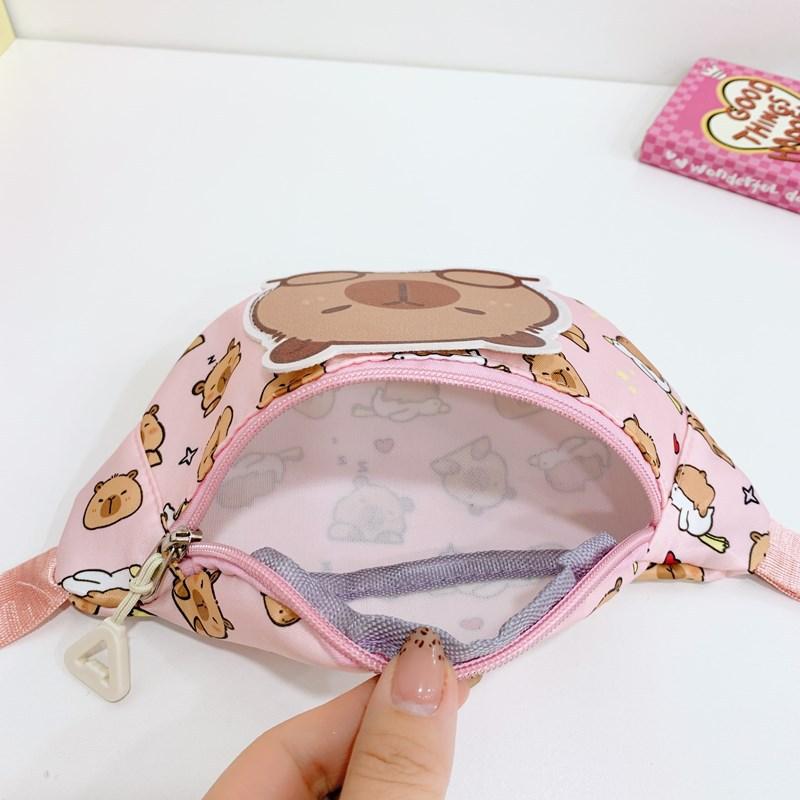 Cute Cartoon Children's Bag New Boys and Girls Change Bag Outdoor Leisure Messenger Bag Fanny Pack