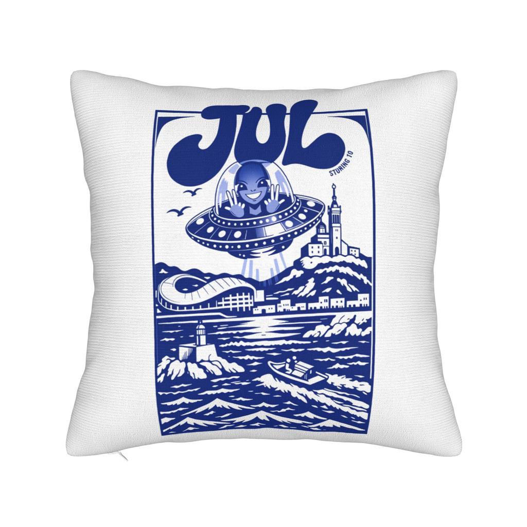 Pillow Cover French Rapper JUL Novelty Pillow Case For Sofa Home Decoration Pillowcases