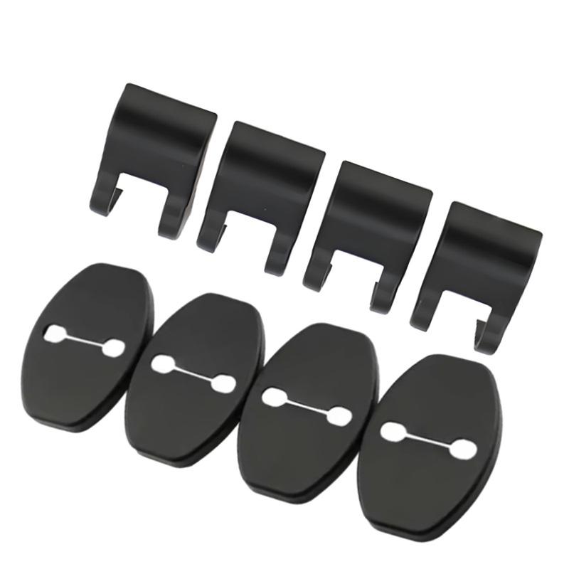 4PCS Plastic Car Door Lock Buckle Cover Protective Cover for VW Golf 6 7 Passat B8 Jetta A6 Tiguan Beetle Scirocco Polo Bora
