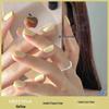 High Brightness Silver Gel Nail Polish: 2024 New Liquid Mirror Magic for Salon-Quality Metallic Nail Art