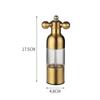 Pepper Mill Manual Stainless Steel Salt and Pepper Grinder Set with Adjustable Ceramic Grinding Spice Grinder