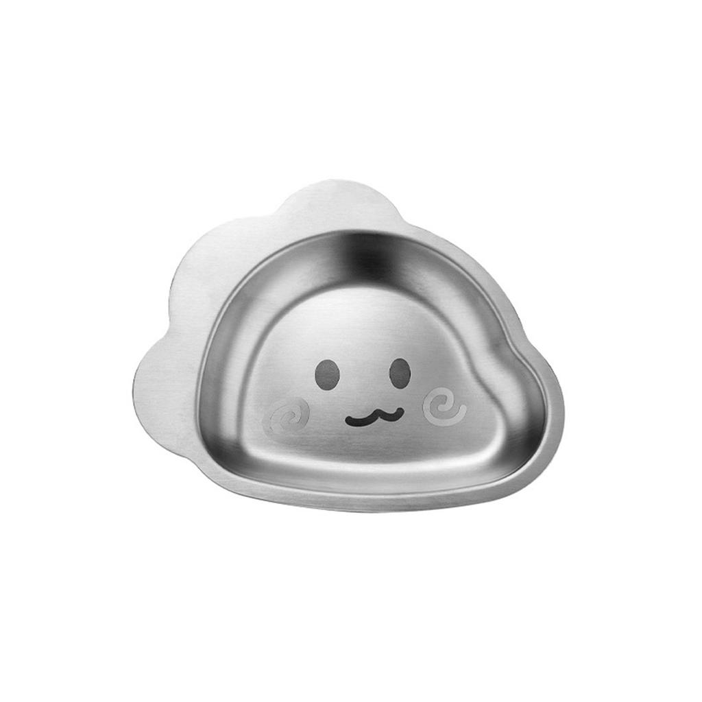 Children Plates Children Dinner Trays Cartoon Children Food Containers Stainless Steel Material for Children Restaurant