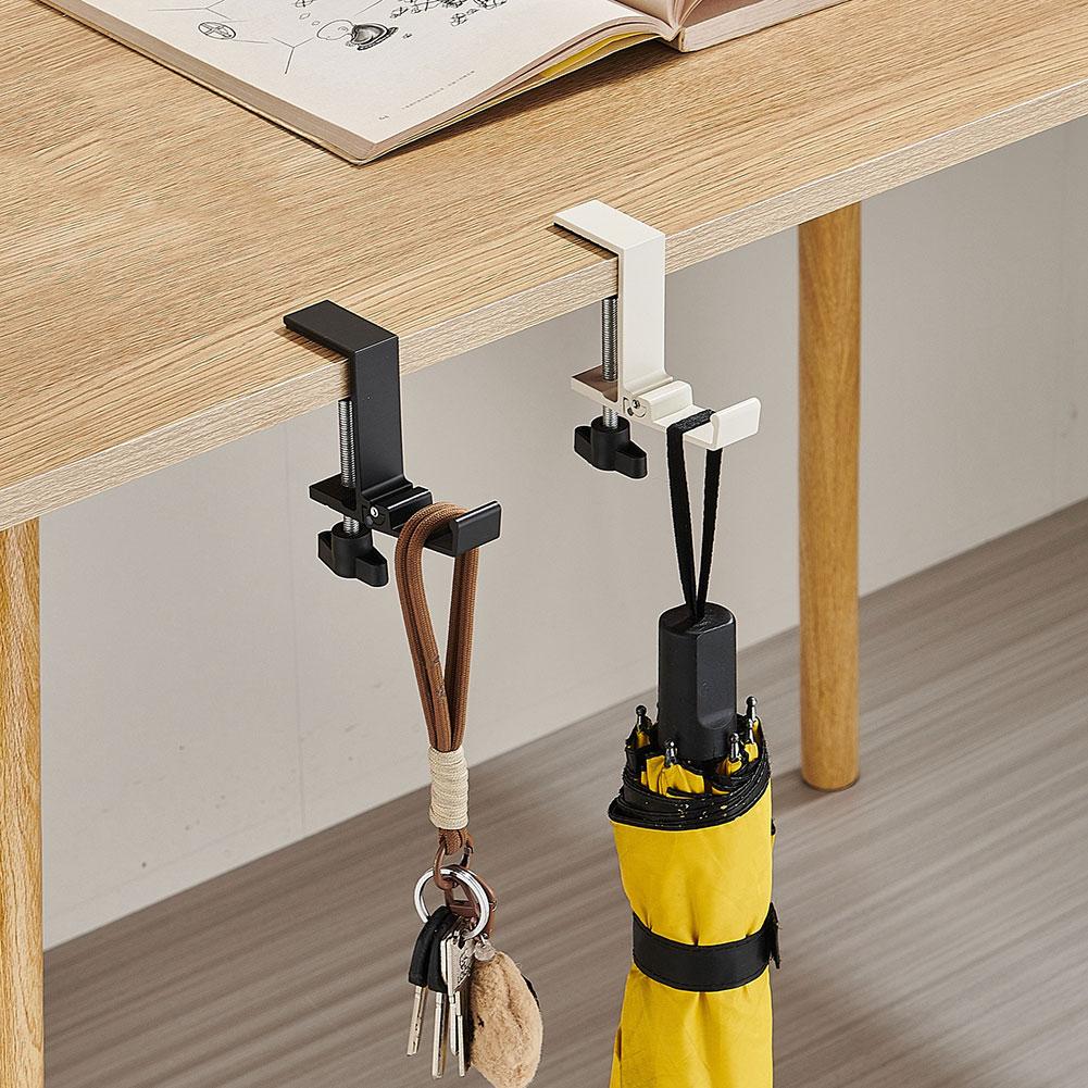 Foldable Student Backpack Desk Hook For School Classroom No-Drill Adjustables Mantel Clip 2,for Festive Holiday Ambiances