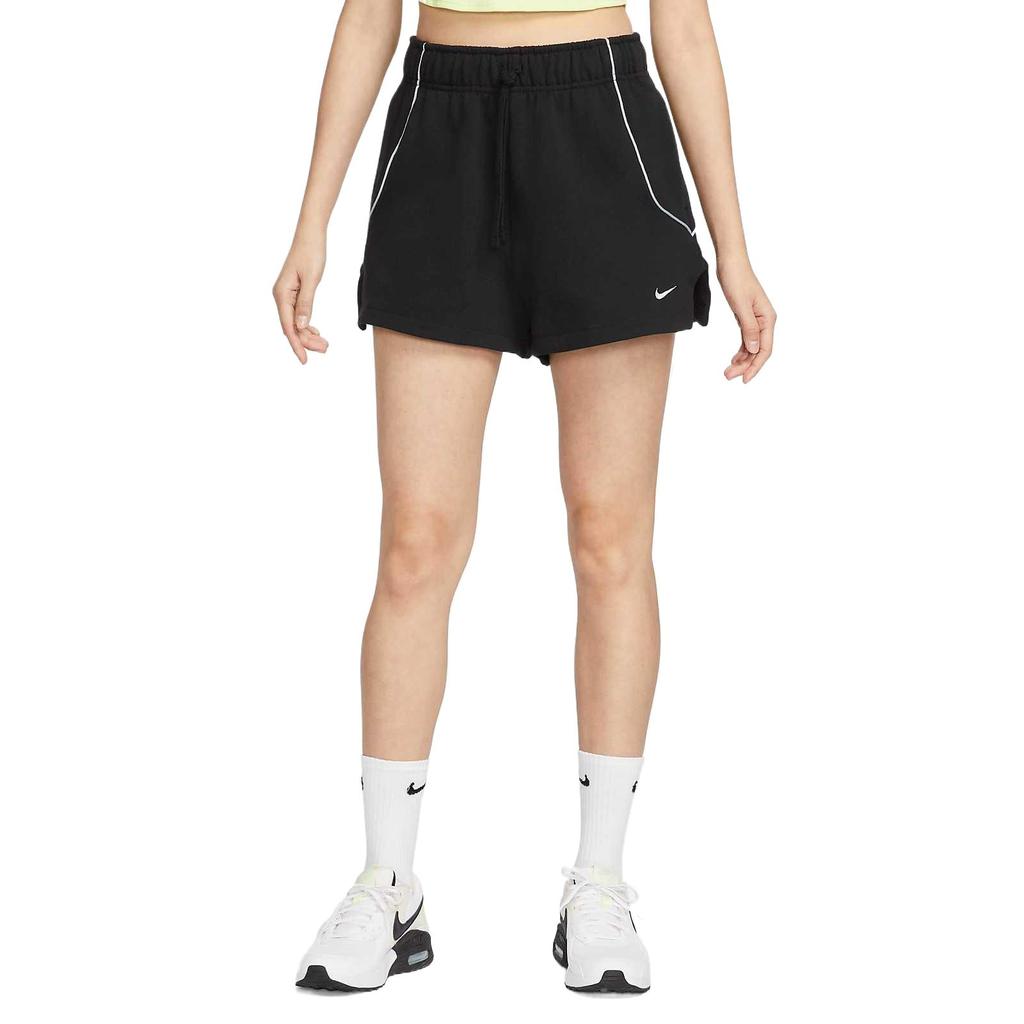 Nike Sportswear SS24 Soft Skin-Friendly Breathable Moisture-Wicking Casual Shorts Women Shorts Black FN2298-010