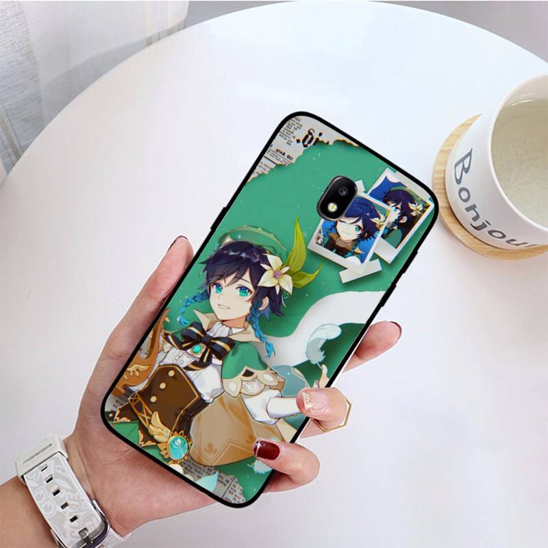 Hra Genshin Impact Venti roztomilé pouzdro na telefon pro Samsung Galaxy J7 PRIME J2Pro2018 J4 Plus J5 PRIME J6 J7 Duo Neo J737 J8