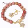 18K Gold Plated Brass with Zircon End Clasps Connectors For Jewelry OT Toggle Clasp For Necklace,DIY Bracelets Accessories