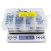40x Set di Anelli Guide per Canne da Pesca Anello Vetta Kit di Riparazione Attrezzatura per Canne