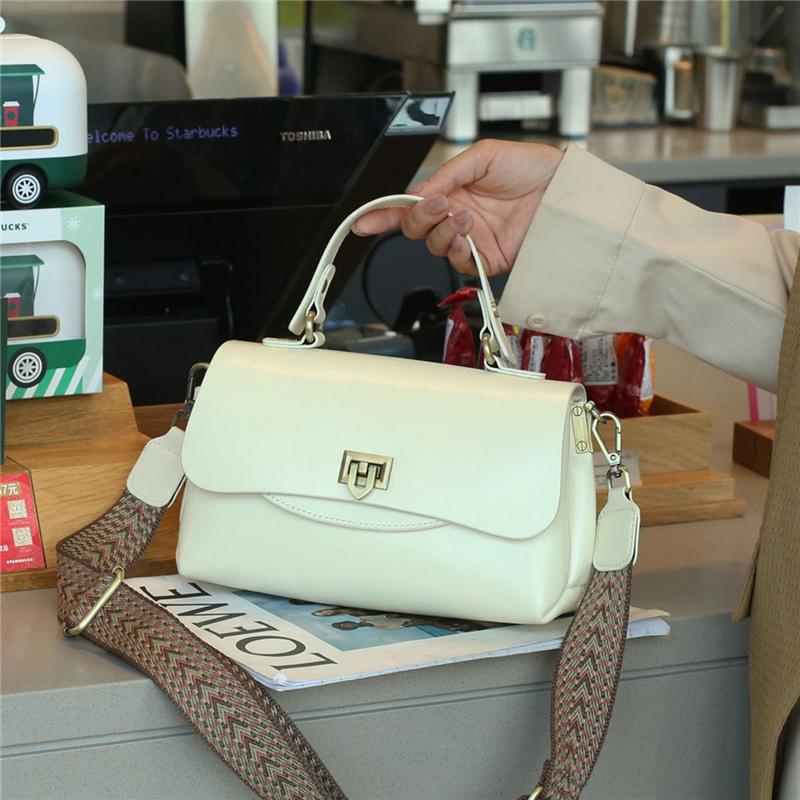 Burminsa Cowhide Genuine Leather Tote Handbags For Women 2026 Luxury Designer Pillow Satchel Work Ladies Shoulder Crossbody Bags