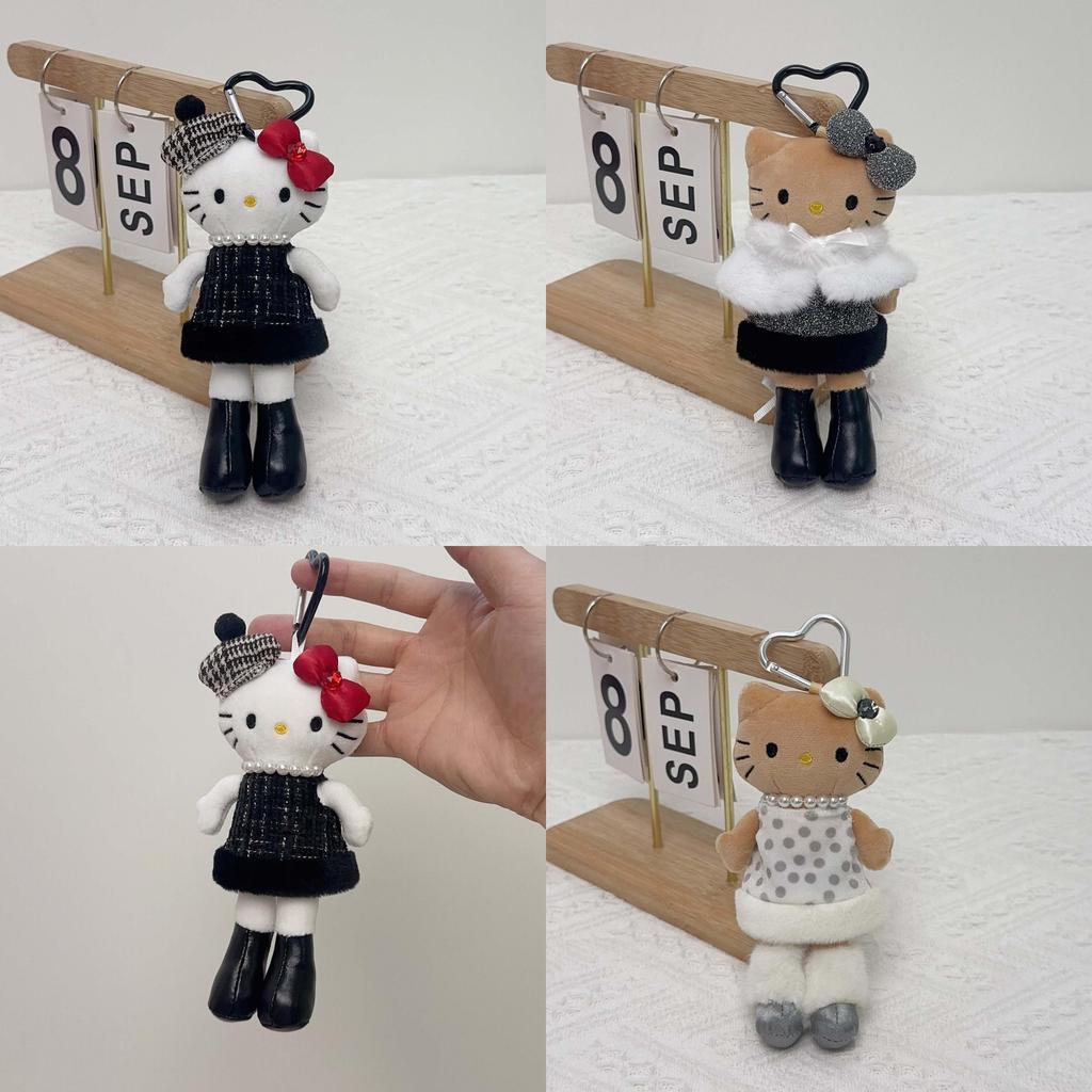 Plush Keychain With Heart Closure For Girls And Gift Use