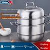 Yibo 3-Layer Stainless Steel Steamer Pot