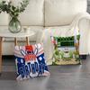 Baseball Happy Birthday Maple Design Cushion Cover Happy Autumn Harvest decor Holiday Decorati Pillow Cover