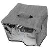 Toaster Cover with Base Waterproof Oxford Cloth Small Appliance Dust Cover with Transparent Front Panel