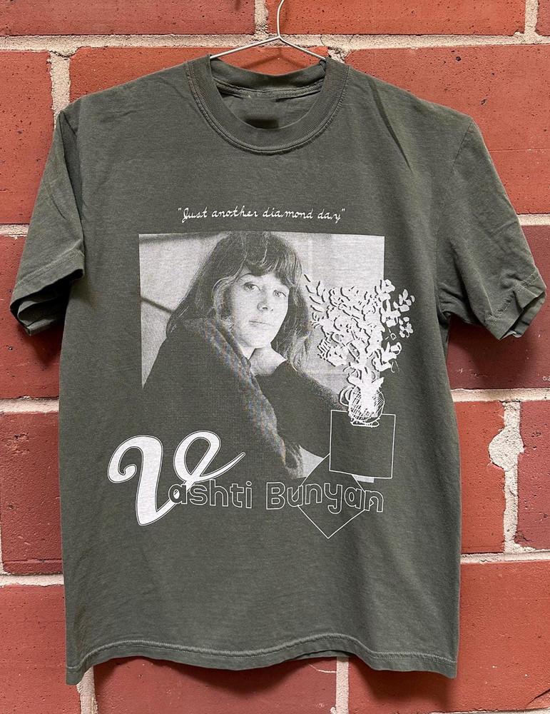 VASHTI BUNYAN Singer  Full Size S to 5XL Charcoal Style Unisex T-Shirt L