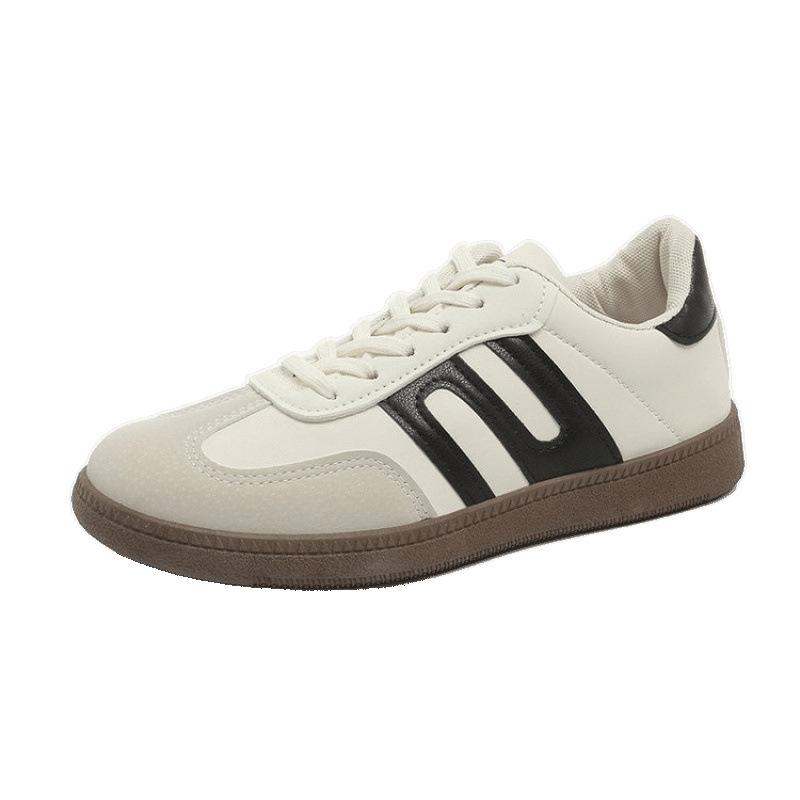 Foreign trade flat-soled fashion little white shoes 2025 spring new Korean version of Forrest Gump shoes student moral training board shoes women