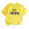 Kinder Jungen Mädchen 100% Baumwolle Rundhals Kurzarm T-Shirt, Lustiges Skibidi Toilette Muster Lässige Weiche Atmungsaktive T-Shirts für Kleinkinder Kinder Tägliche Kleidung
