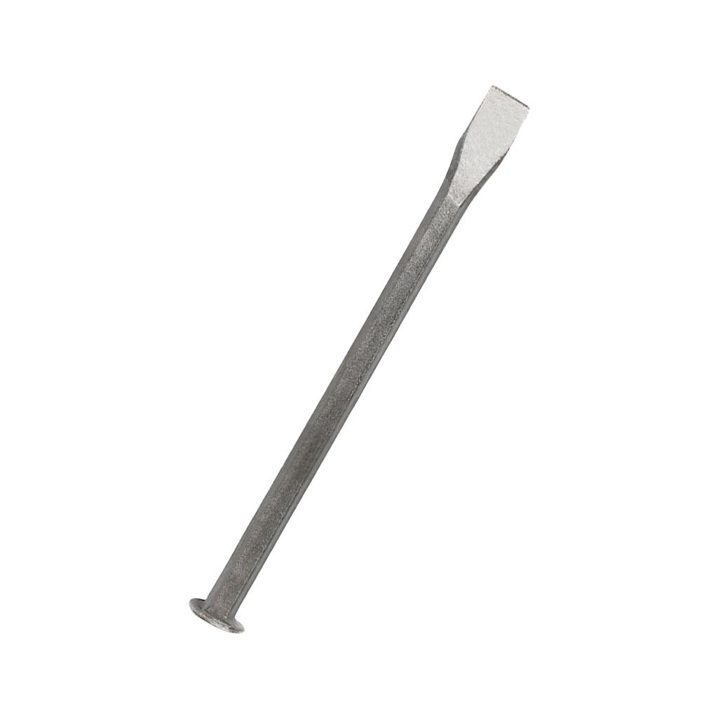 Meißel für Steinschnitzerei aus Kohlenstoffstahl, Doppelspitzendesign für Mauerwerksskulptur und Steinbearbeitung mit ergonomischem Griff